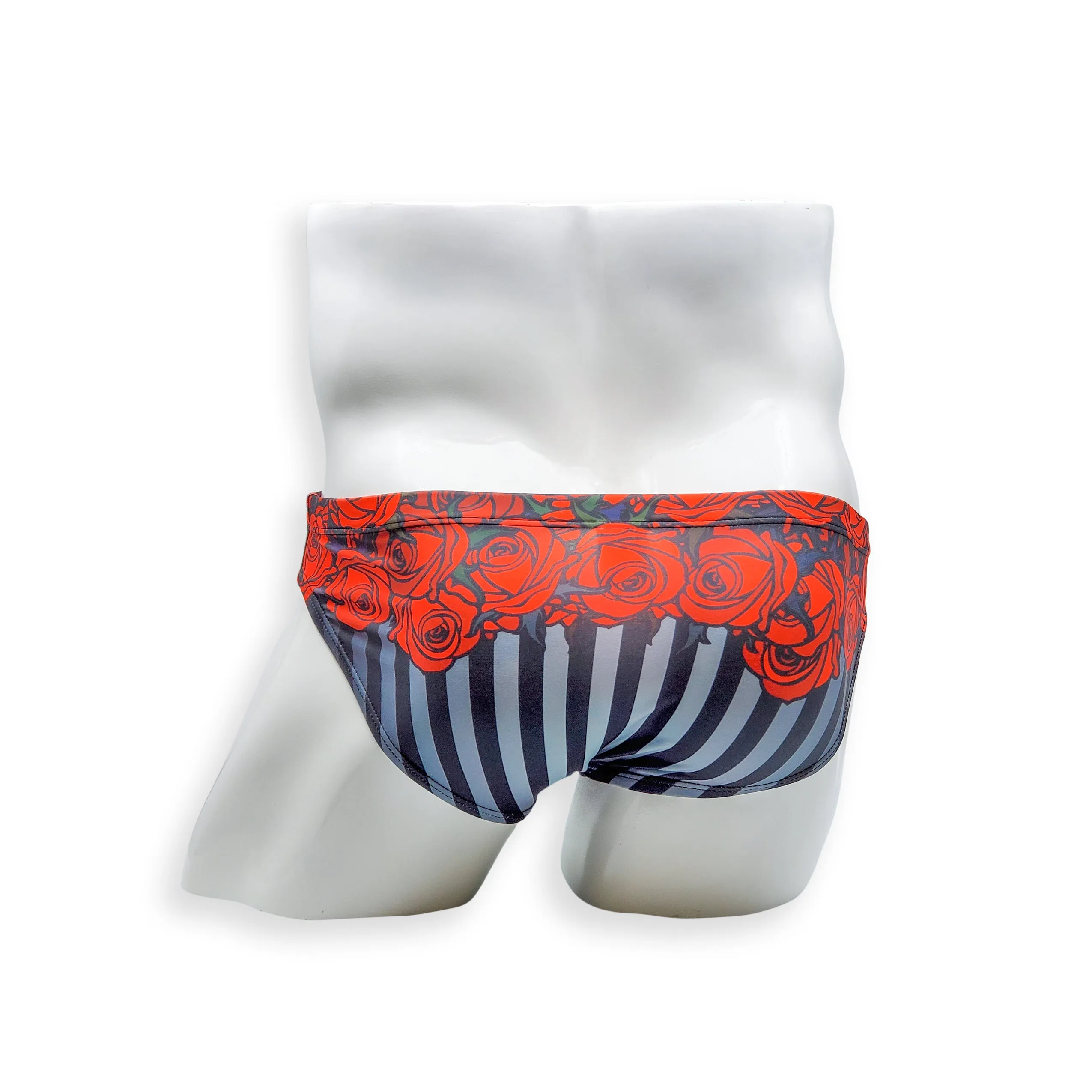 2 Inch Flat Front Swim Brief - Night Circus