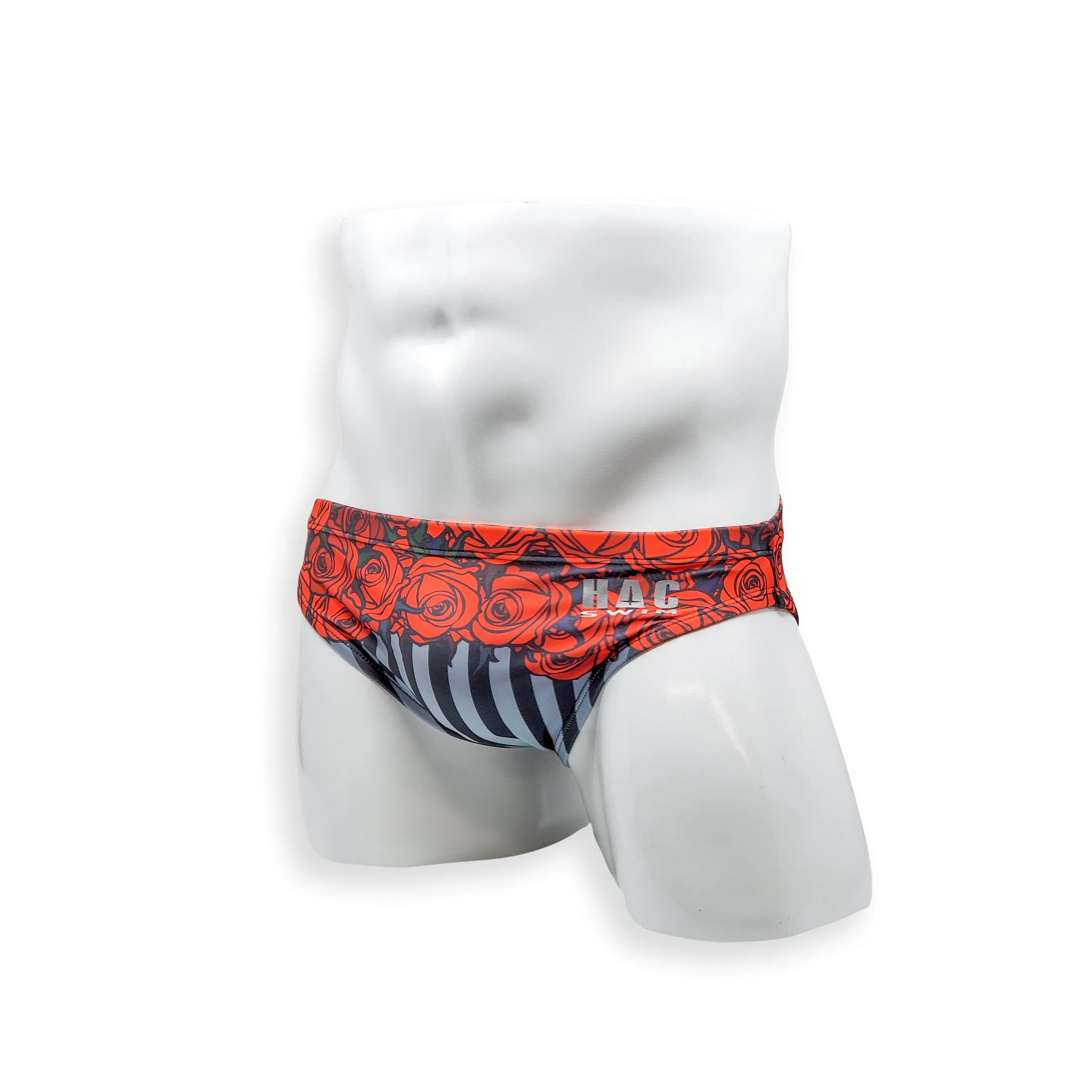 2 Inch Flat Front Swim Brief - Night Circus