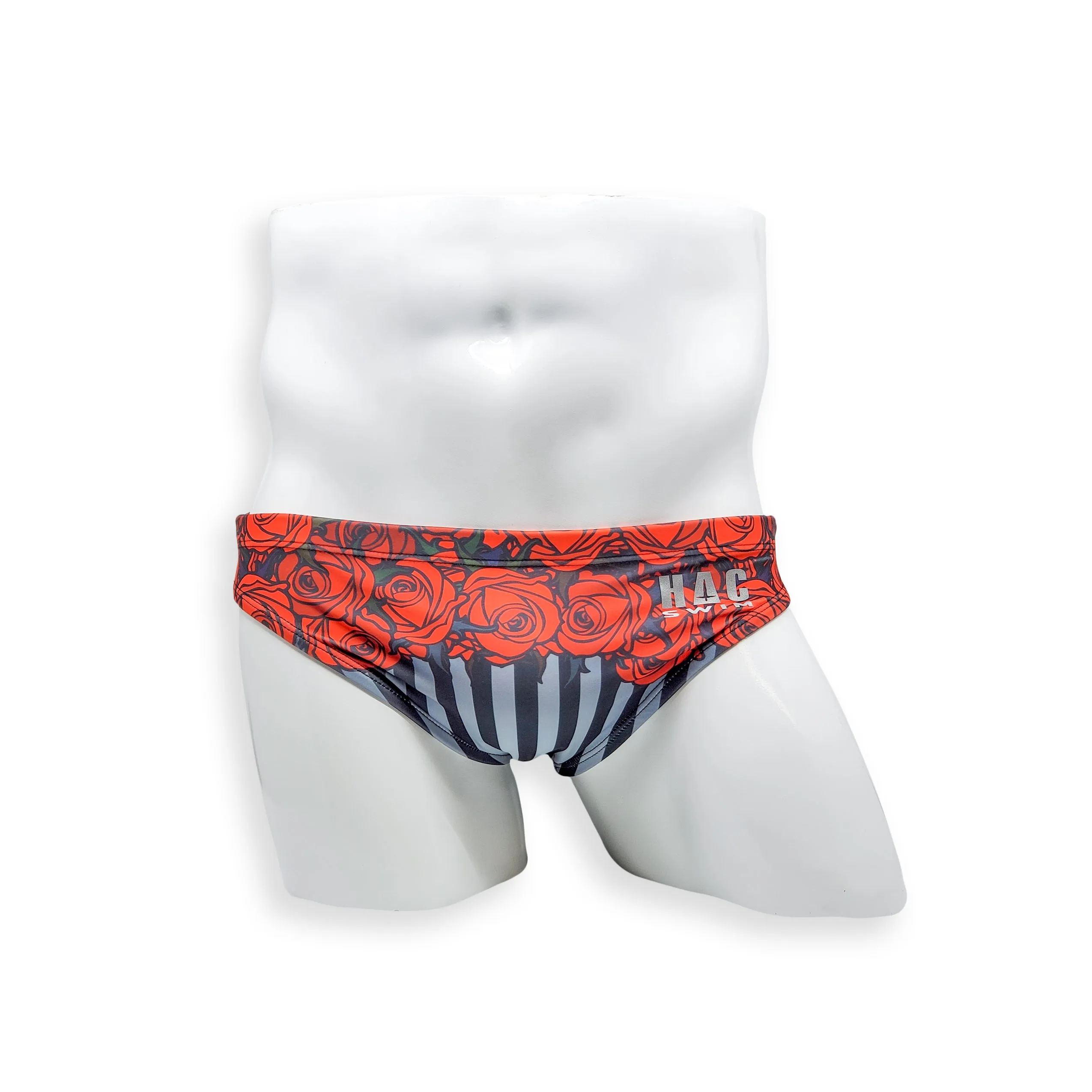 2 Inch Flat Front Swim Brief - Night Circus