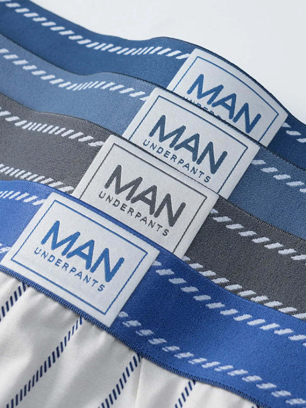 3 Pack Mens Classic Striped Briefs