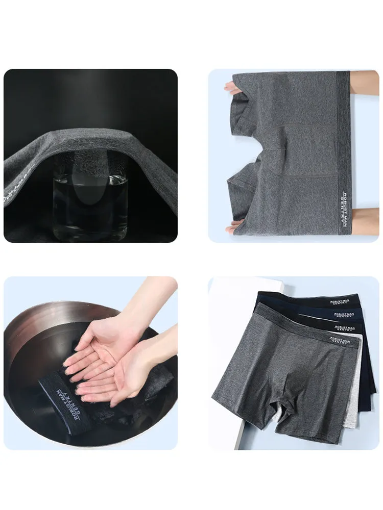 4 Pack Mens Classic Microfiber Trunks
