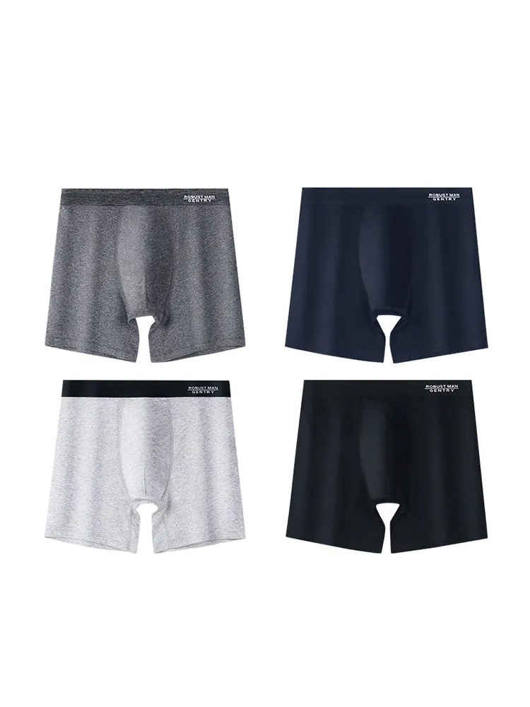 4 Pack Mens Classic Microfiber Trunks