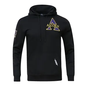 ALCORN STATE UNIVERSITY CLASSIC MEN'S PO HOODIE (BLACK)
