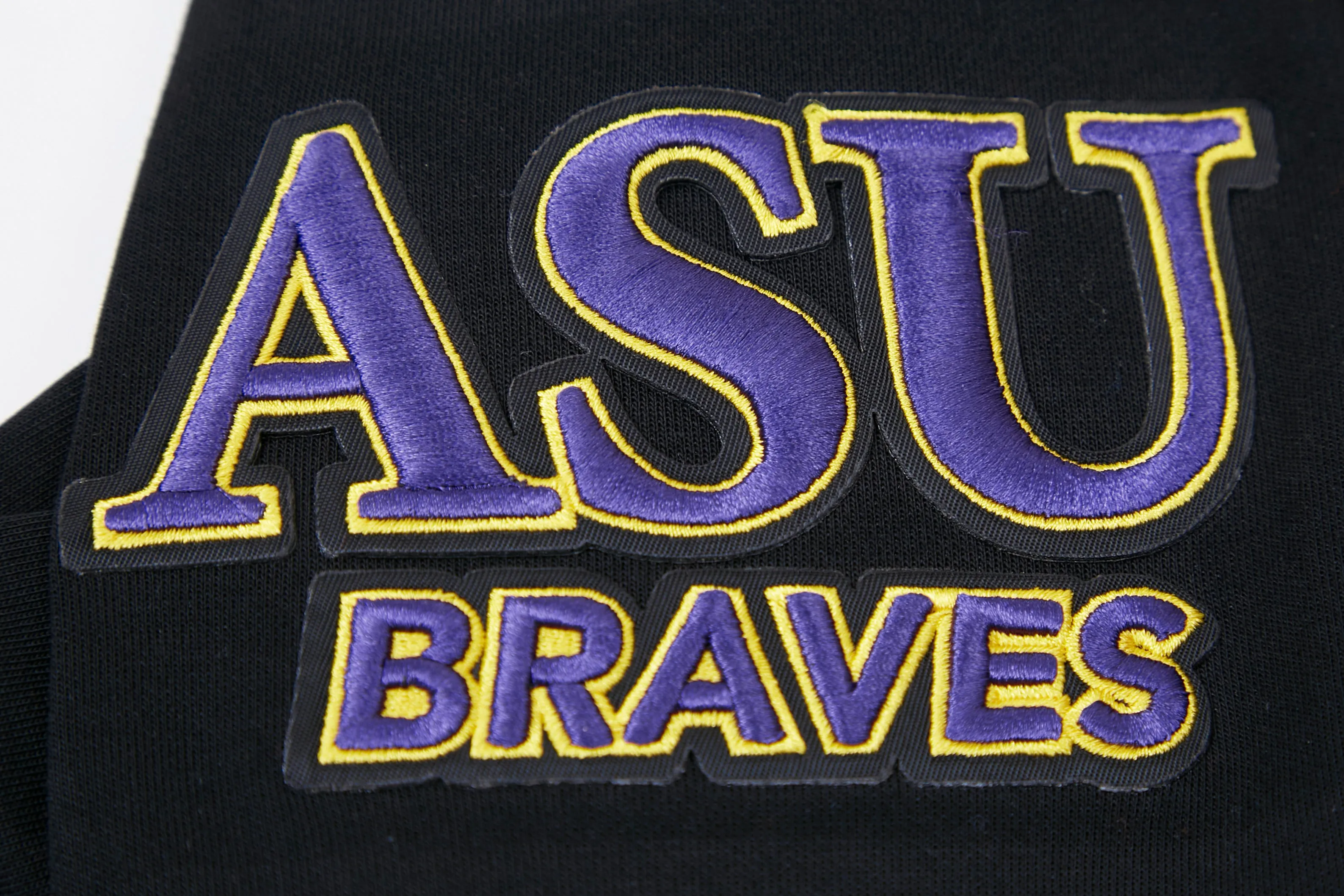 ALCORN STATE UNIVERSITY CLASSIC MEN'S PO HOODIE (BLACK)