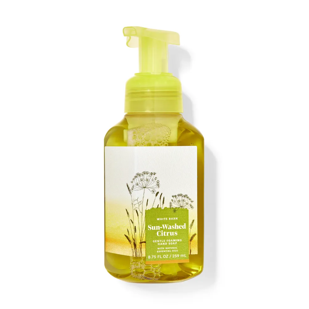 BBW SUN WASHED CITRUS HAND WASHES GENTLE FOAMING 259 ML