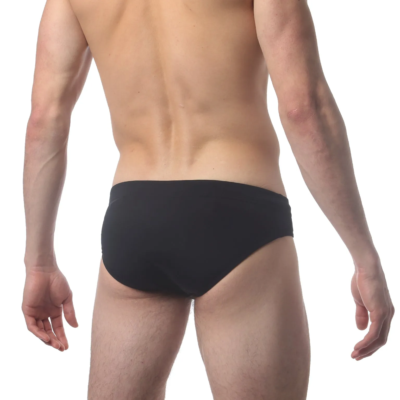 Black Solid Meridian Bikini