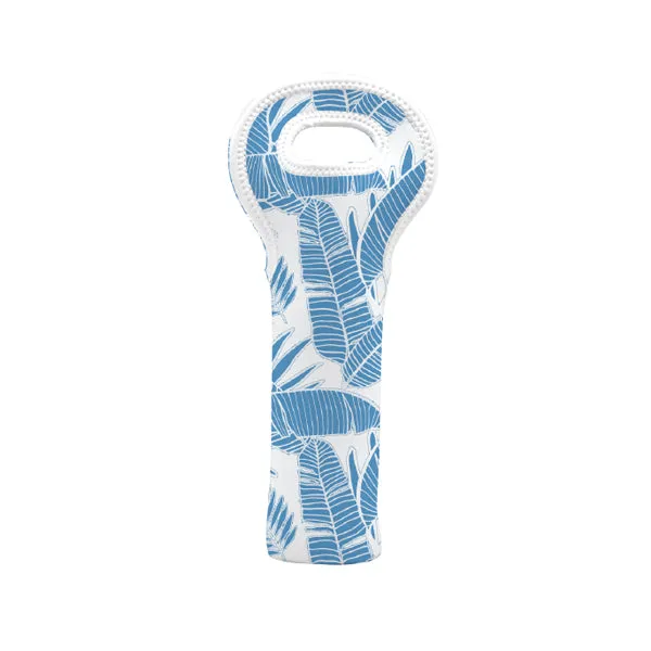 *Blue Tropical Neoprene Bottle Tote