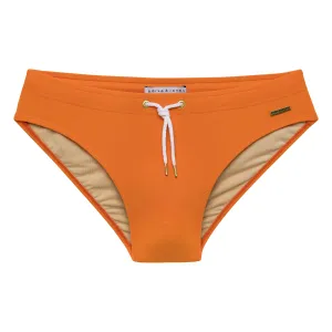 Bright Orange Solid Meridian Brief
