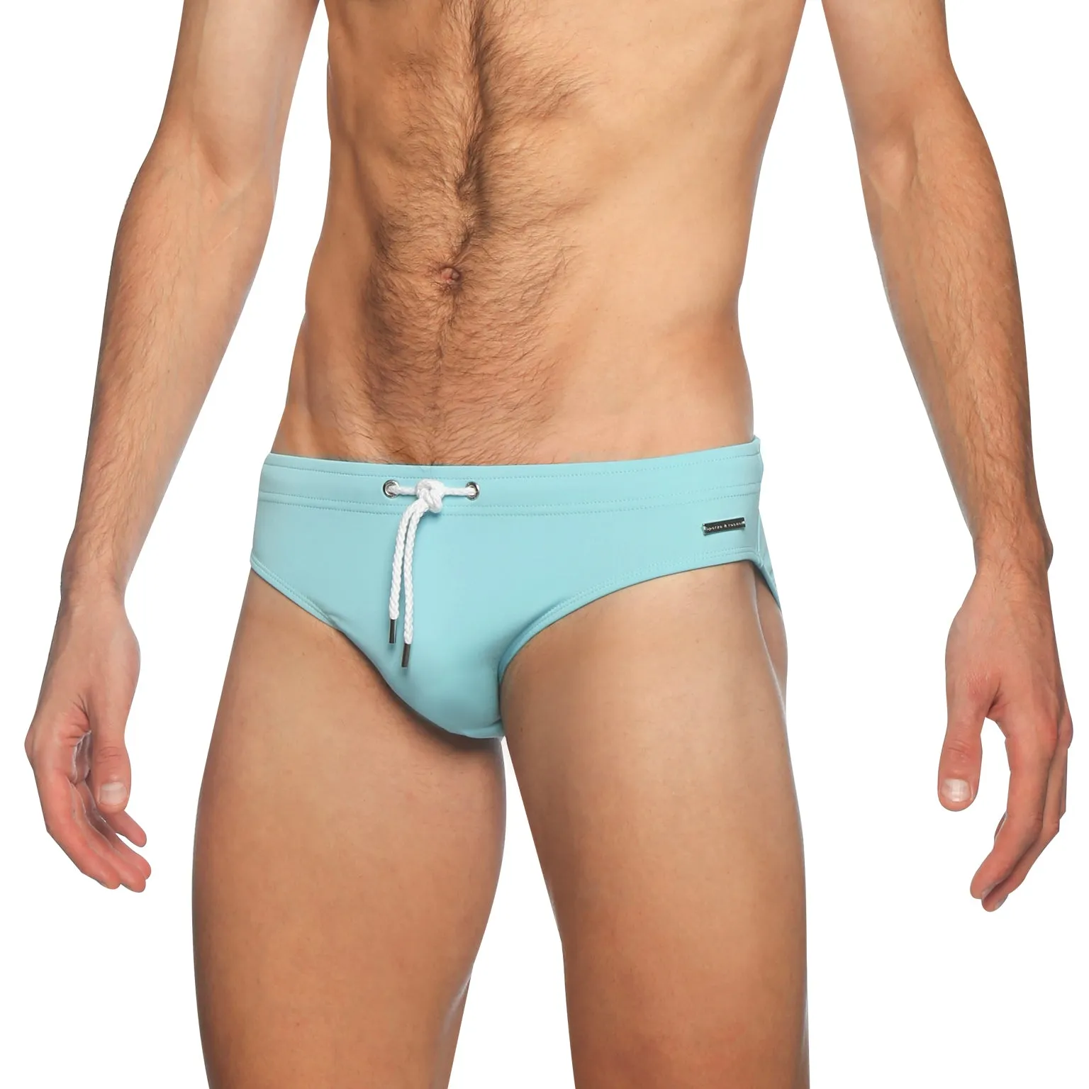 Celeste Blue Solid Meridian Bikini