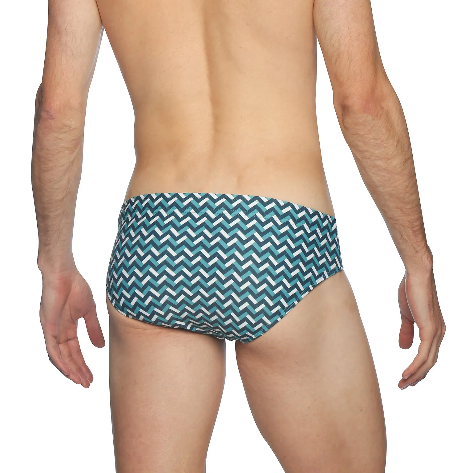 Chevrons Peacock Print Meridian Bikini