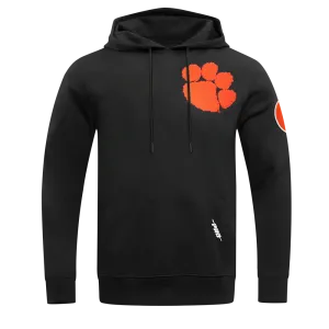 CLEMSON UNIVERSITY CLASSIC MEN'S PULLOVER HOODIE (BLACK)