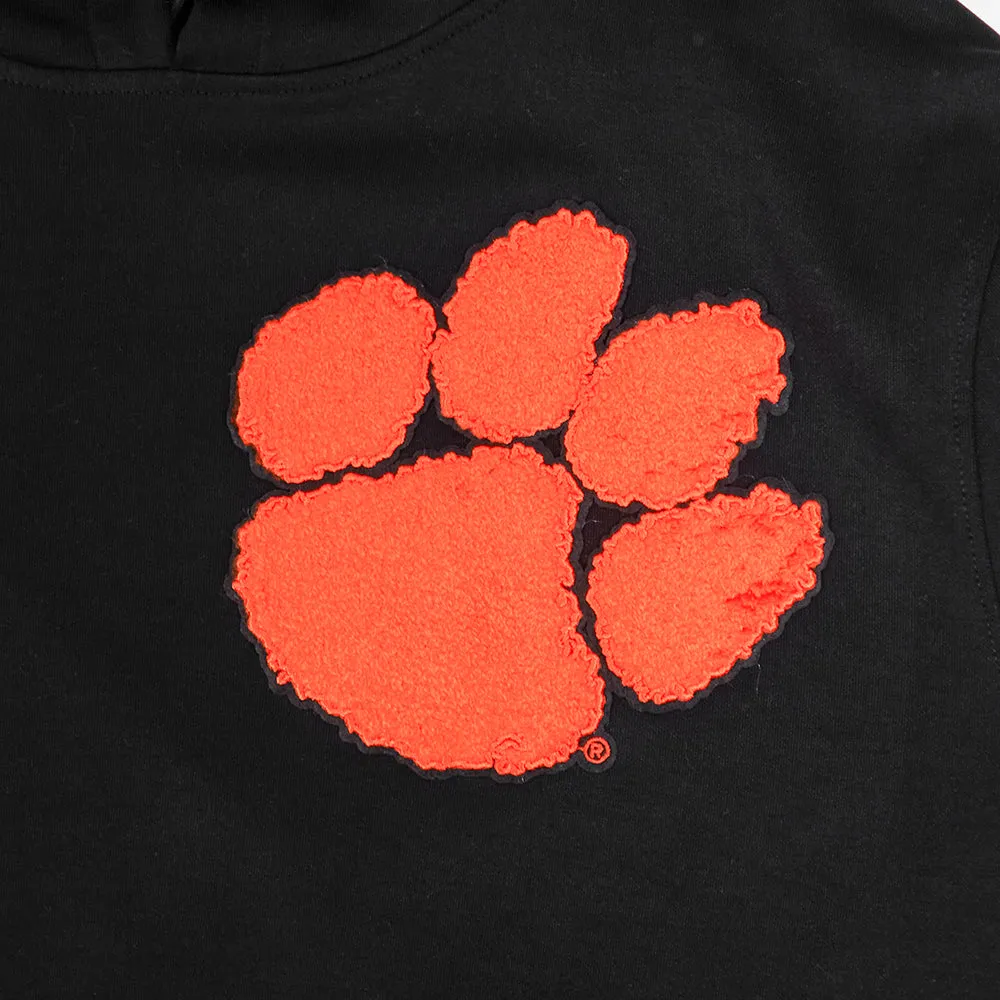 CLEMSON UNIVERSITY CLASSIC MEN'S PULLOVER HOODIE (BLACK)