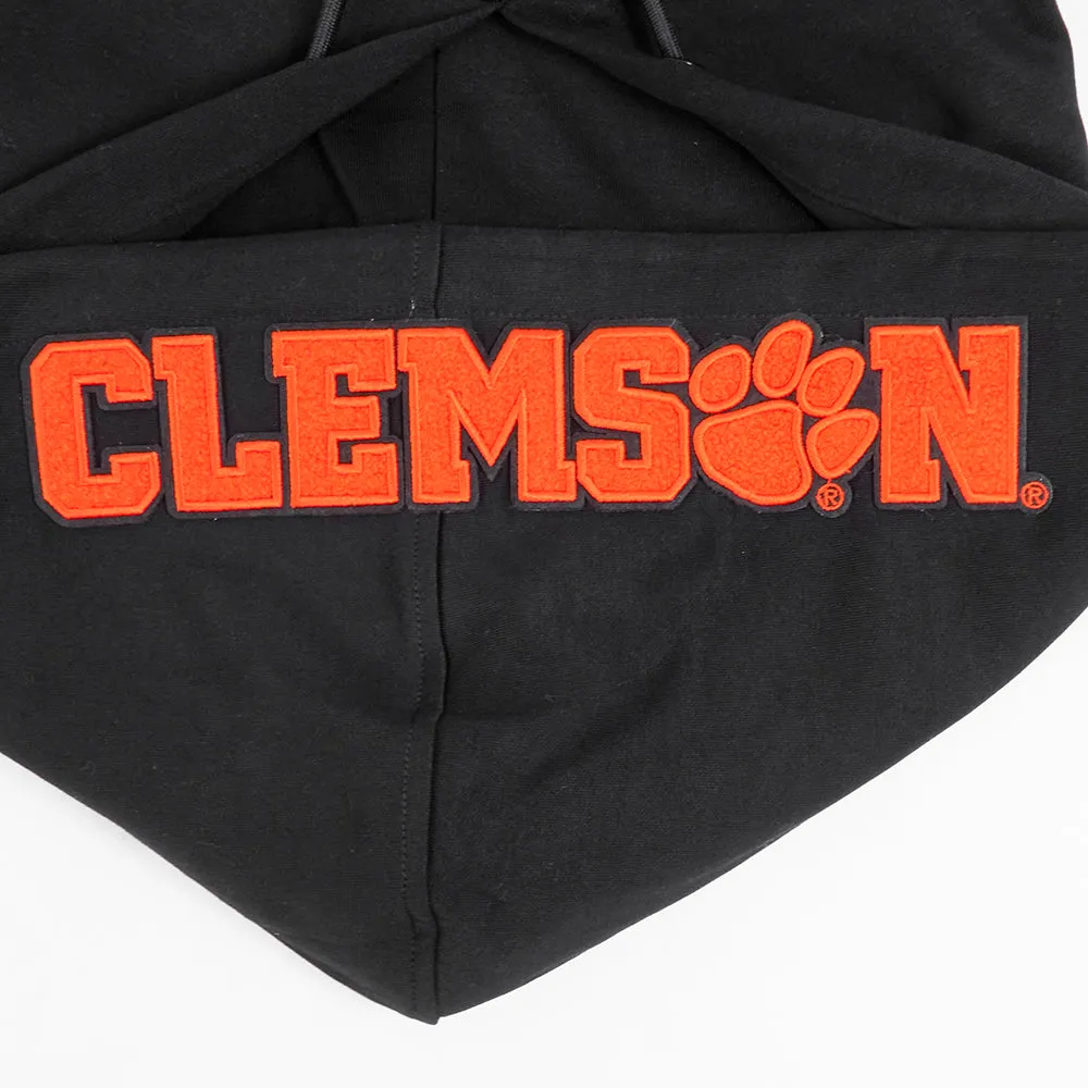 CLEMSON UNIVERSITY CLASSIC MEN'S PULLOVER HOODIE (BLACK)