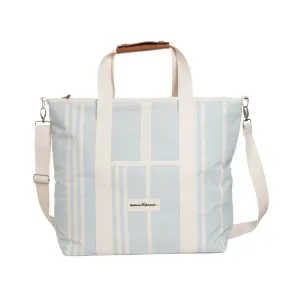 Cooler Tote Bag | Vintage Blue Stripe