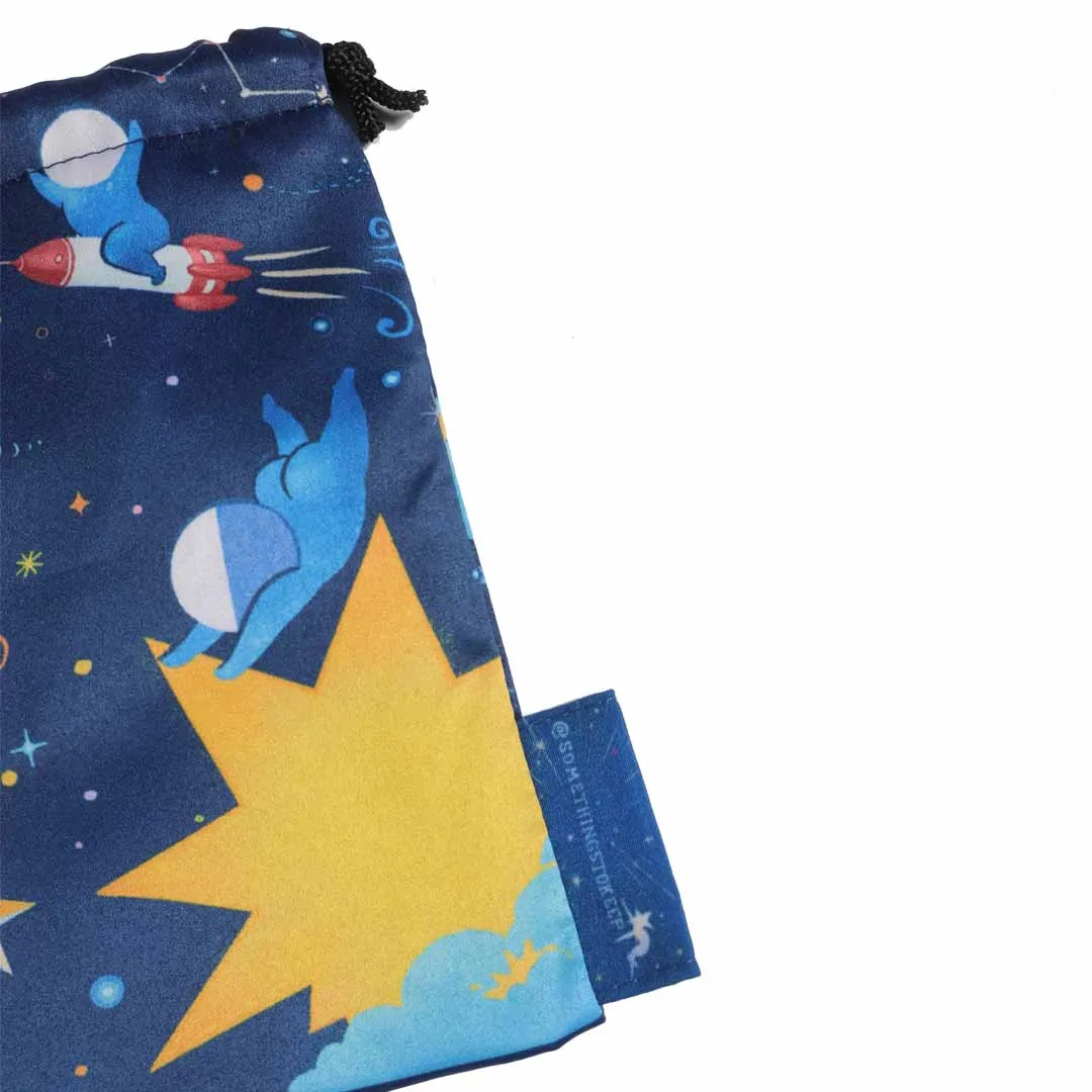 Cosmos Drawstring Bag Patterned