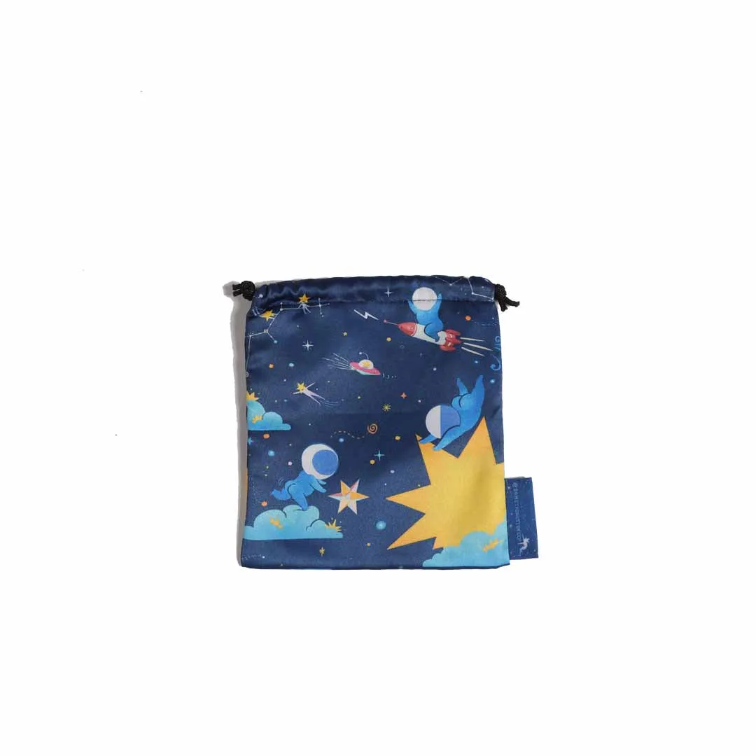 Cosmos Drawstring Bag Patterned