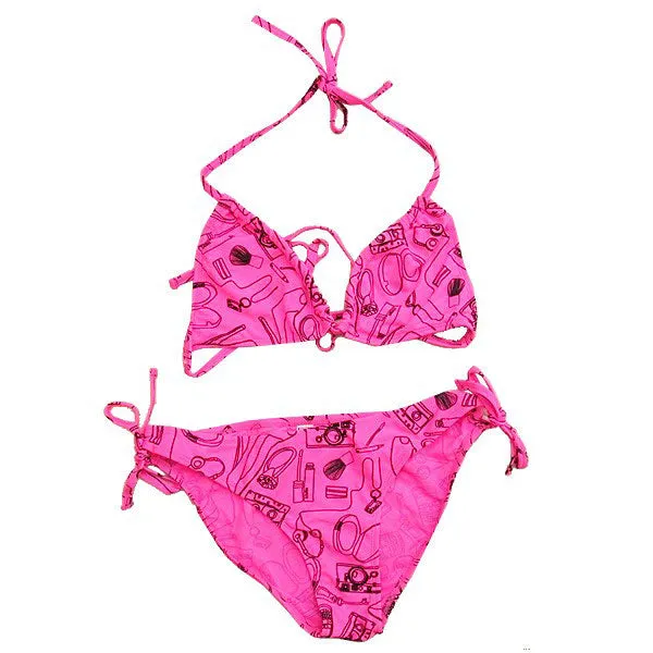 David Guetta F Me I'm Famous Ibiza Neon 80's Bikini