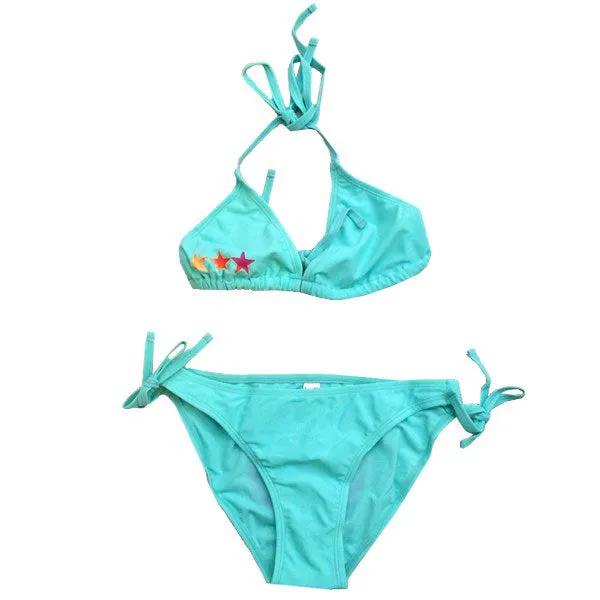 David Guetta F Me I'm Famous Ibiza Palms Turquoise Bikini Set