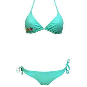 David Guetta F Me I'm Famous Ibiza Palms Turquoise Bikini Set