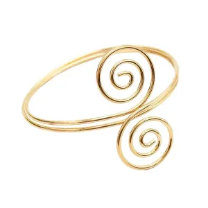 INDIYAH Swirl Spiral Upper Arm Cuff
