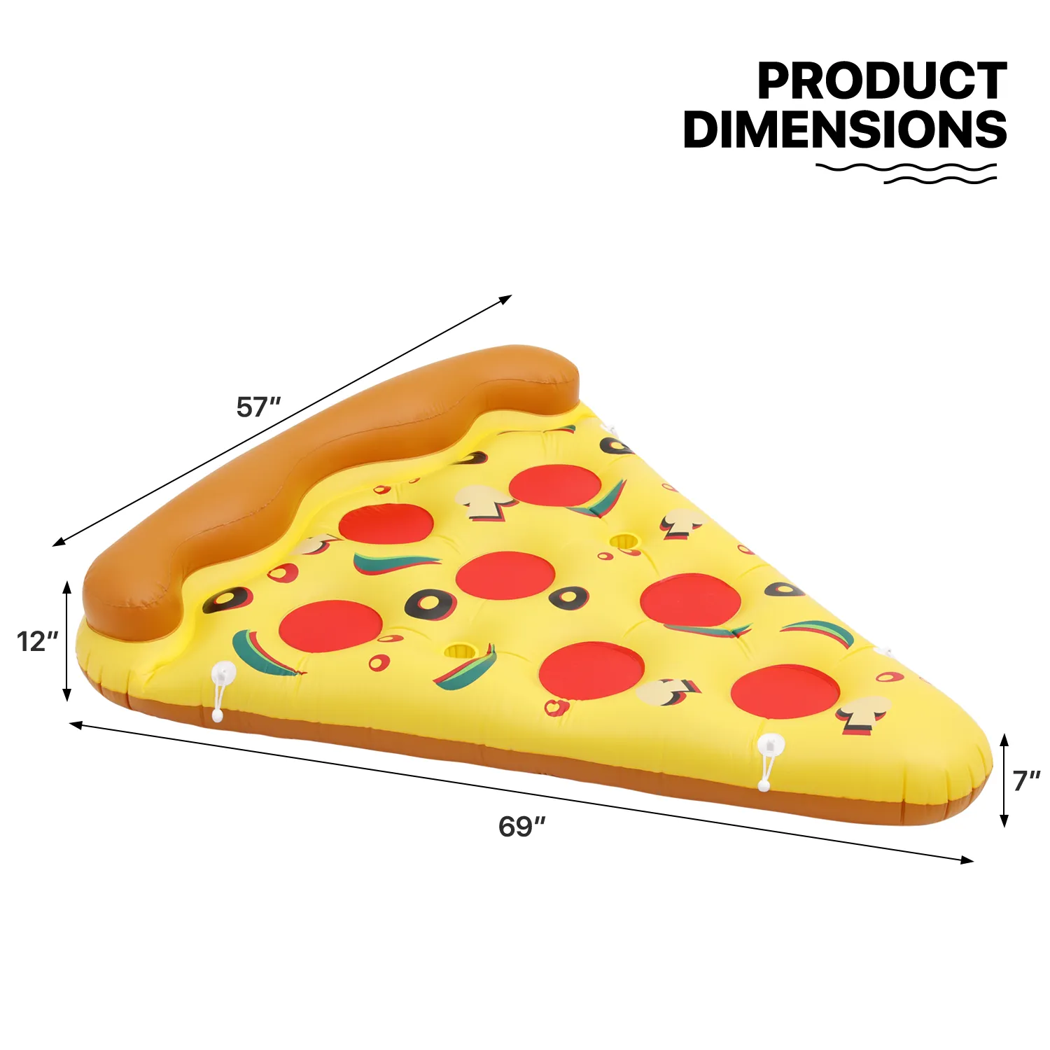 inflatable product-pizza