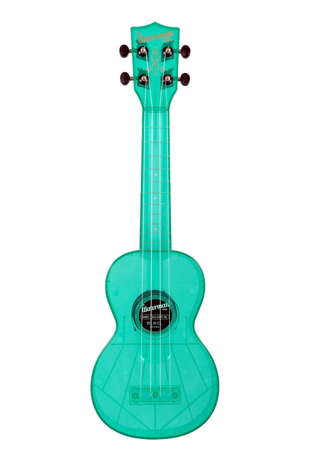 Kala Fluorescent Waterman Soprano Ukulele Waterproof
