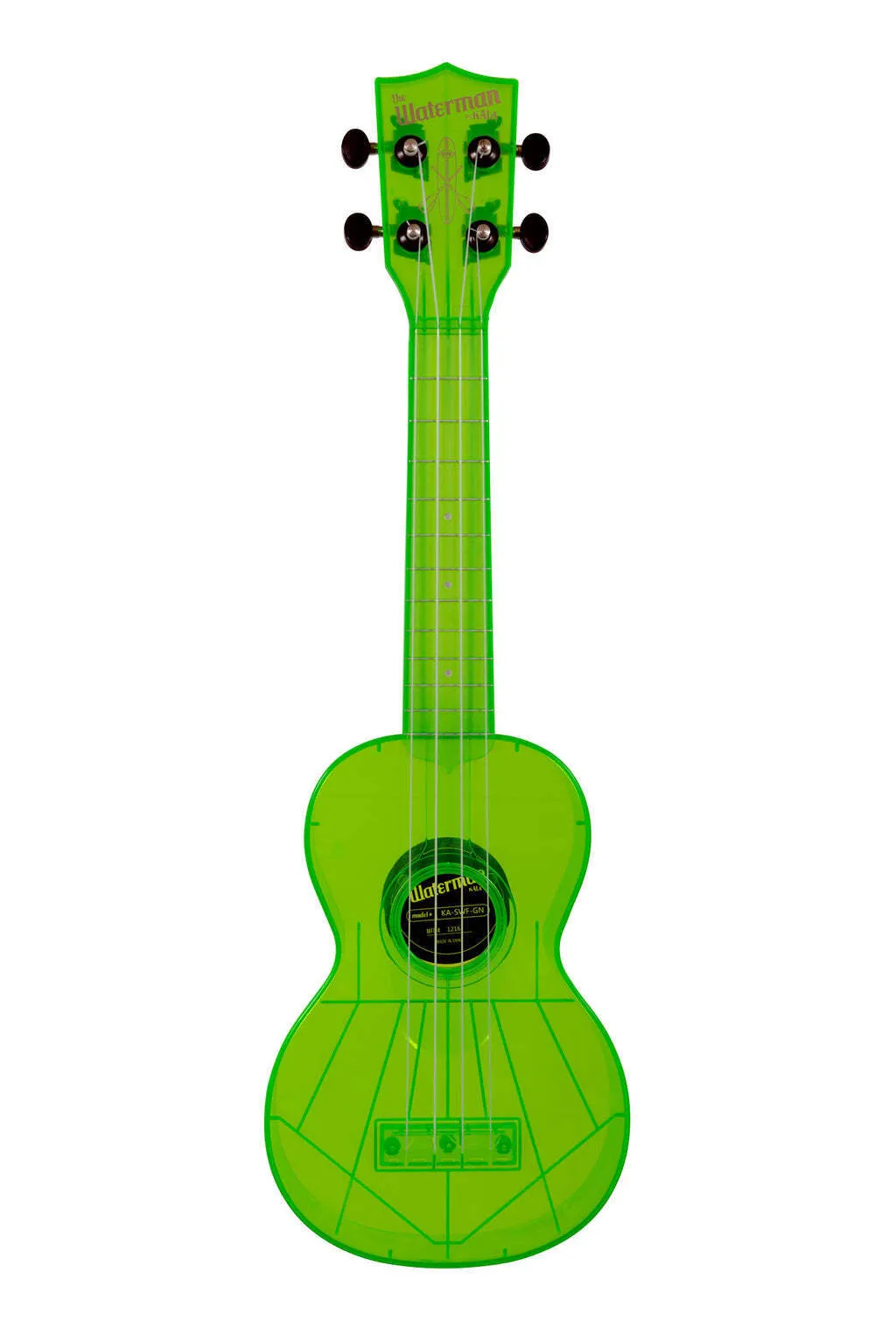 Kala Fluorescent Waterman Soprano Ukulele Waterproof