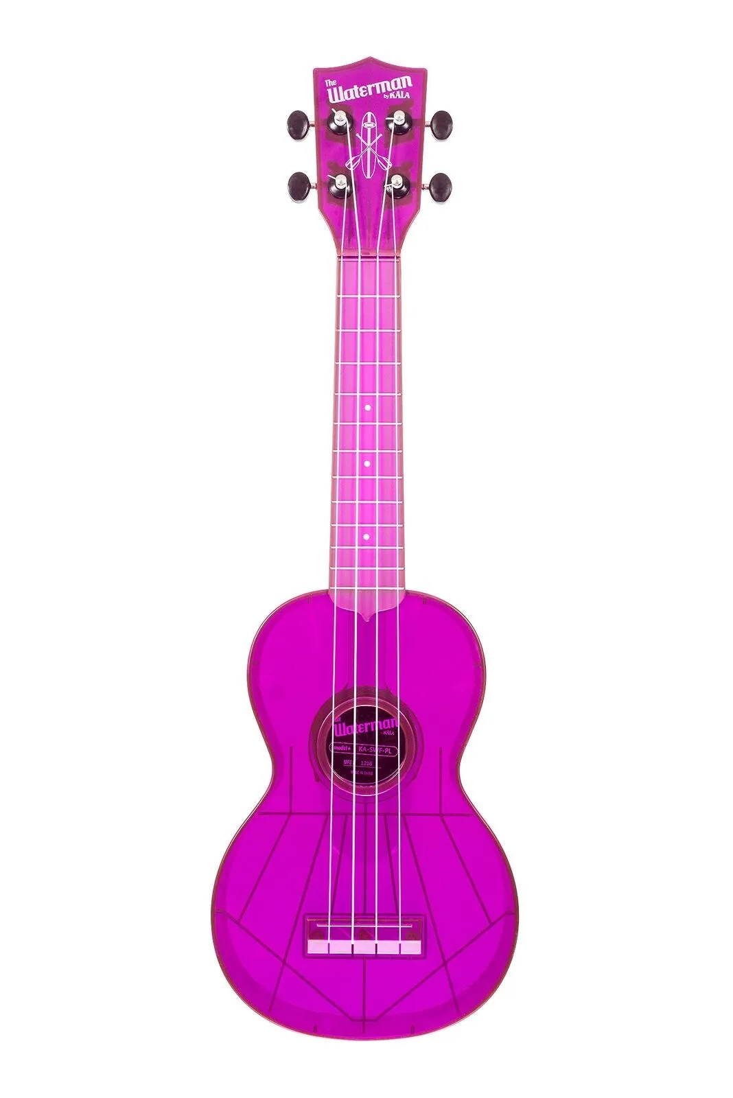 Kala Fluorescent Waterman Soprano Ukulele Waterproof