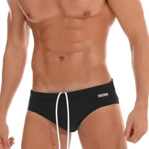 Midnight Black Swim Briefs