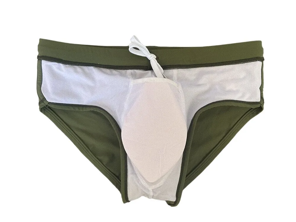Military Star Swim Briefs