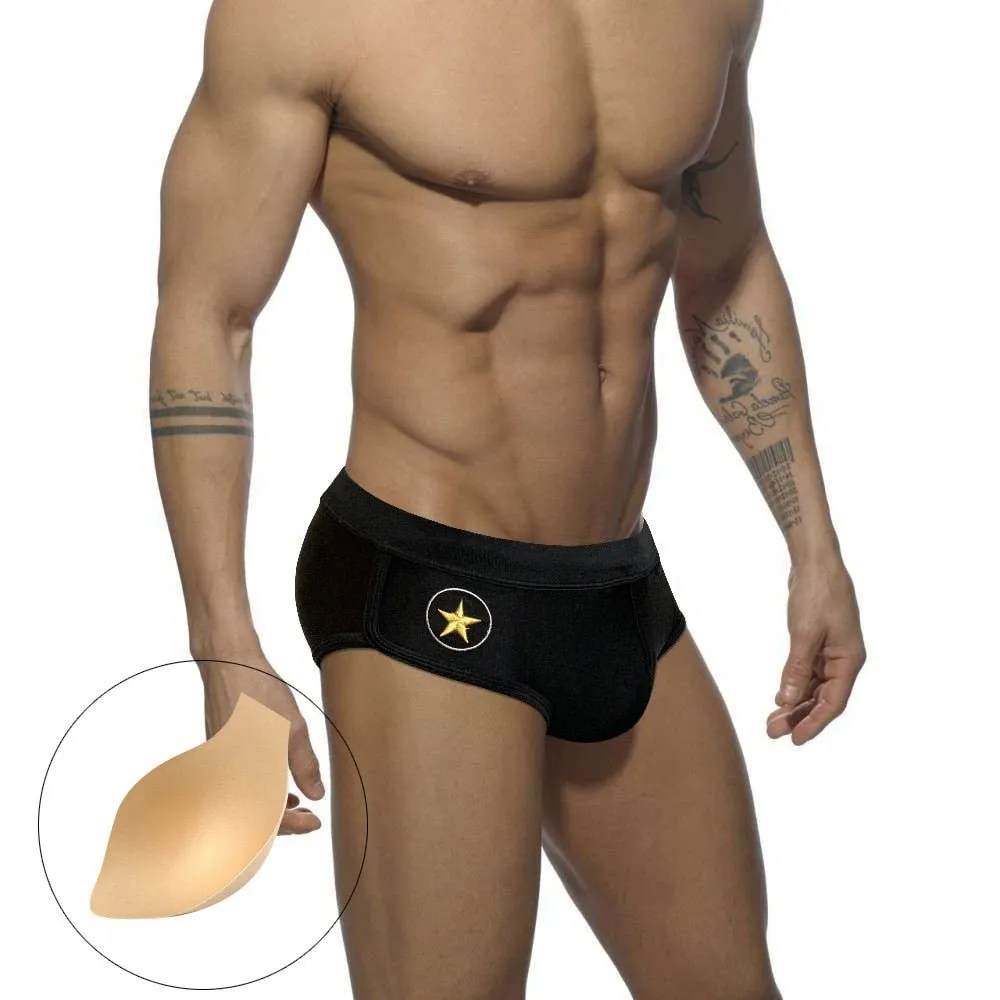 Military Star Swim Briefs
