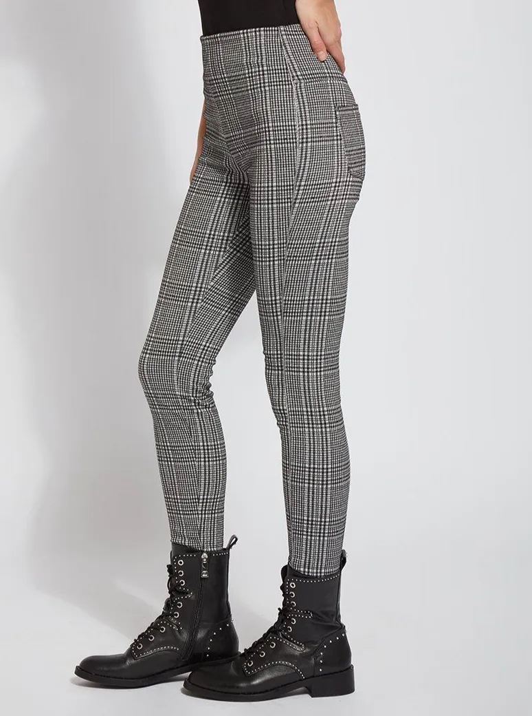 Patterned Ponte Toothpick Legging [10-2939-Sterling]