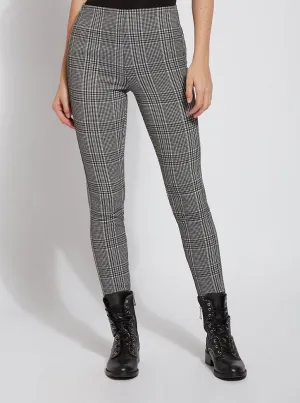 Patterned Ponte Toothpick Legging [10-2939-Sterling]