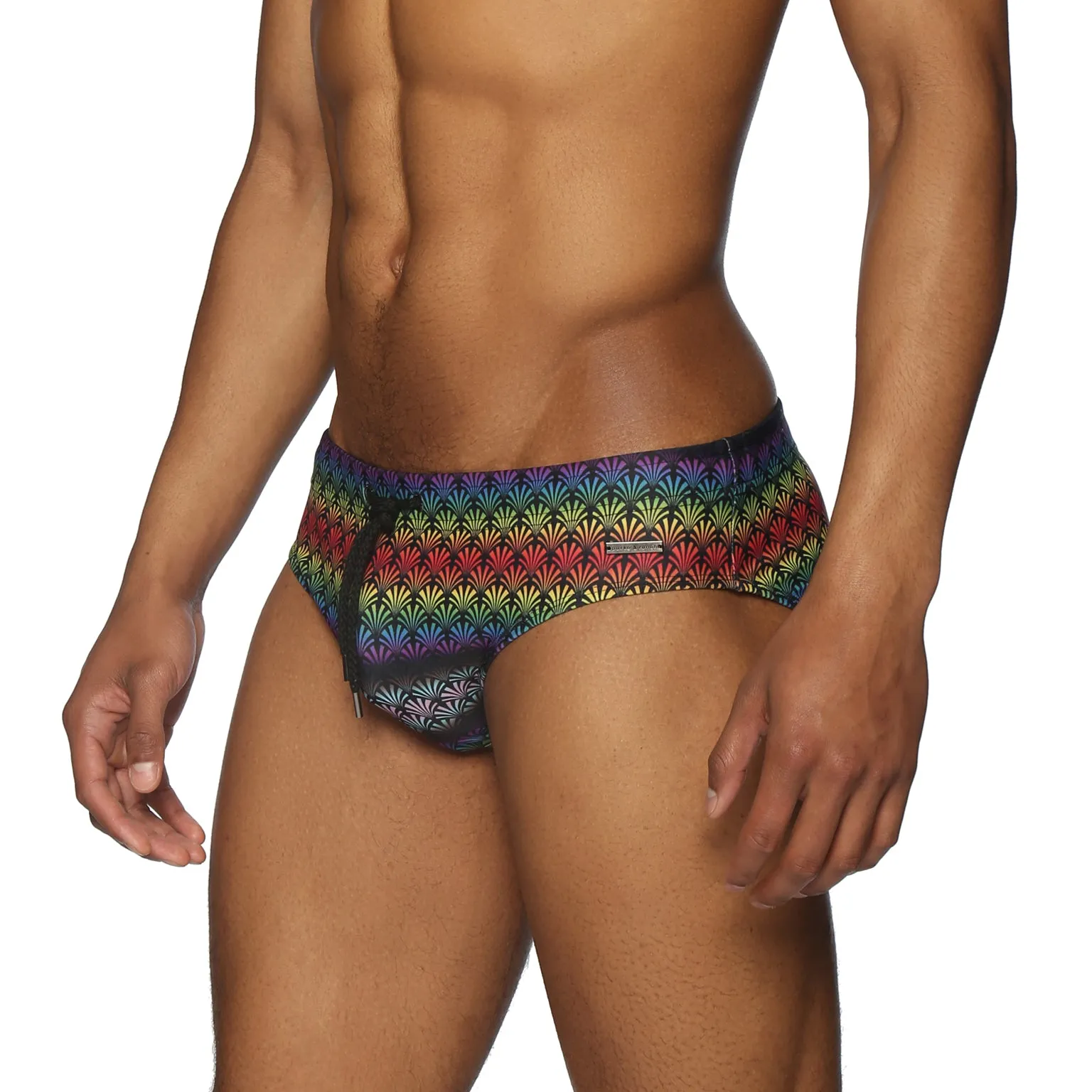 PRIDE EDITION- Black Parade Print Meridian Bikini