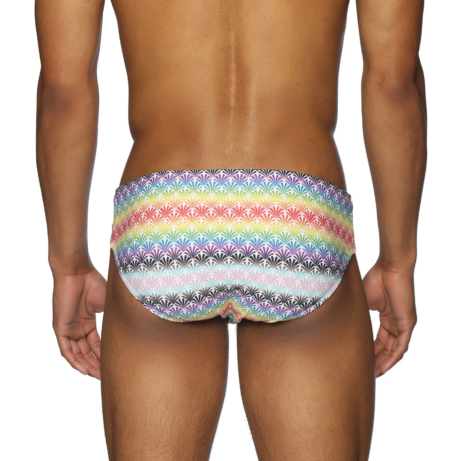 PRIDE EDITION- White Parade Print Meridian Bikini
