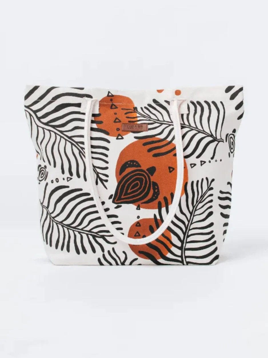 Retro Turtles Beach Tote