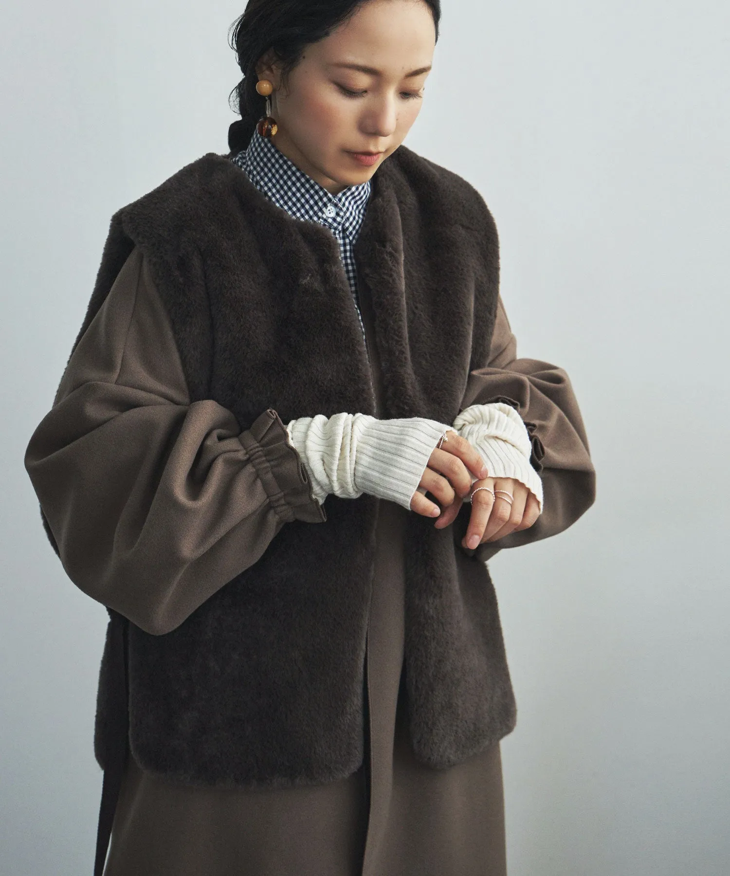 Rib arm warmer