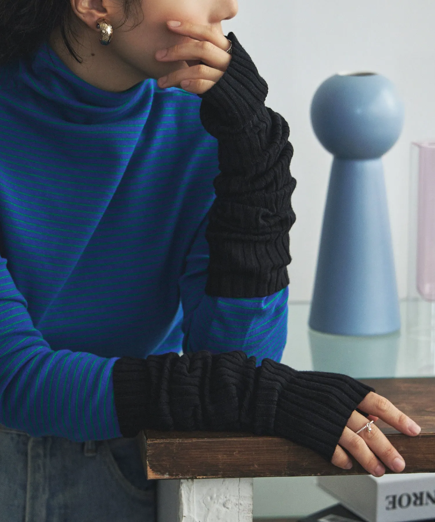 Rib arm warmer