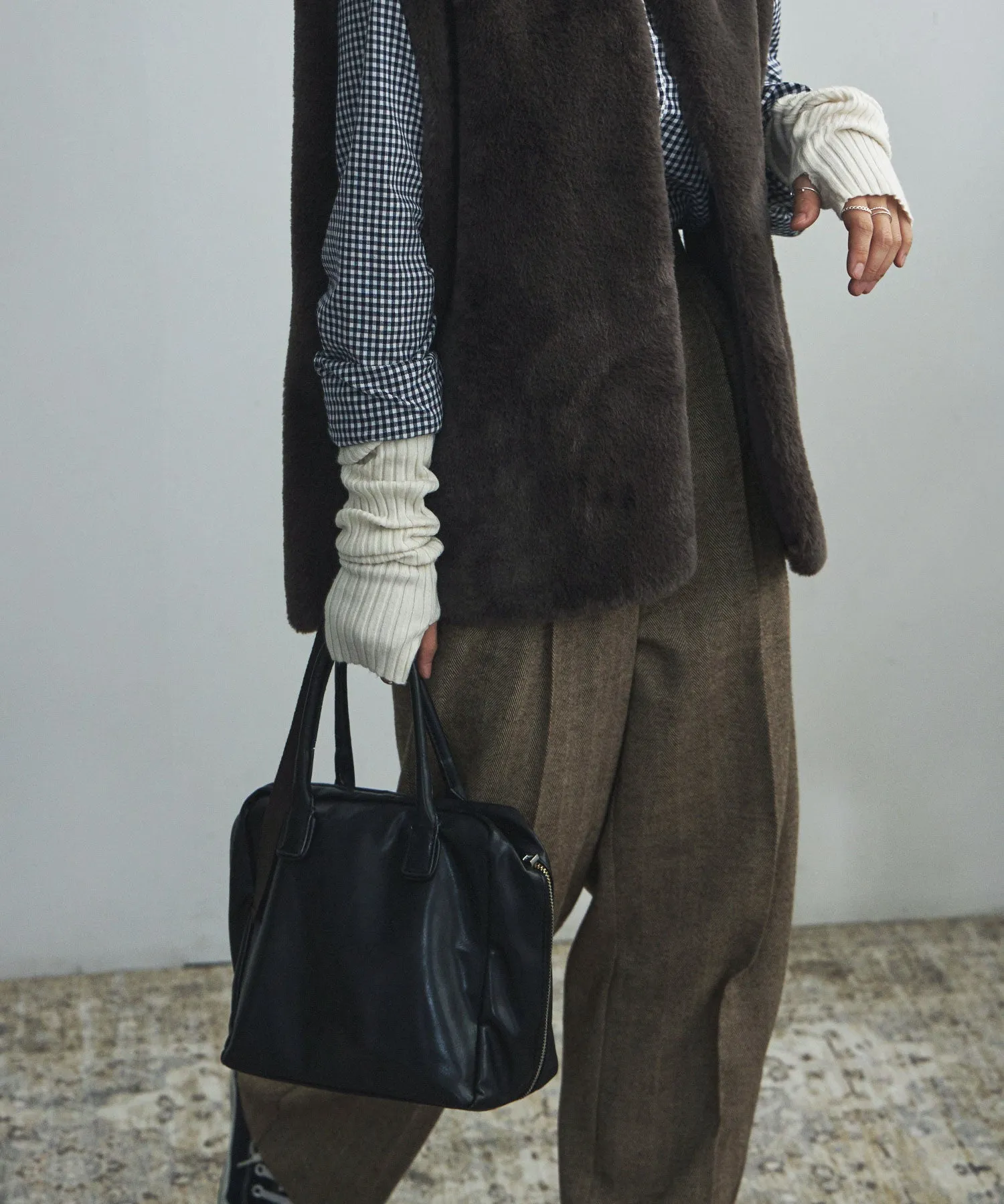 Rib arm warmer