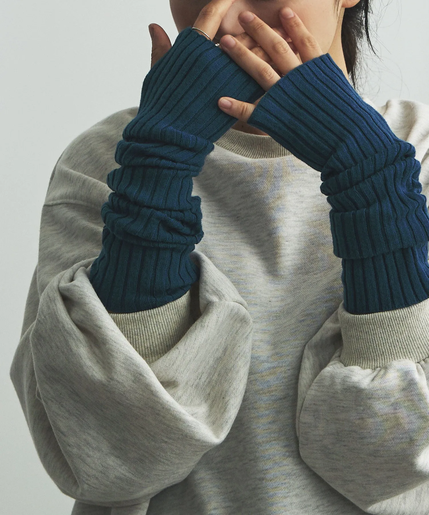 Rib arm warmer
