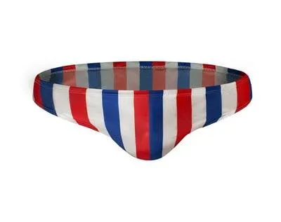 Saint-Tropez Striped Swim Briefs