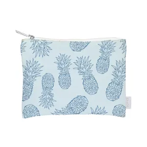 Scattered Pineapples Neoprene Zipper Tote