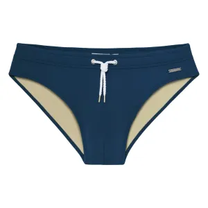 Seaport Blue Solid Meridian Bikini