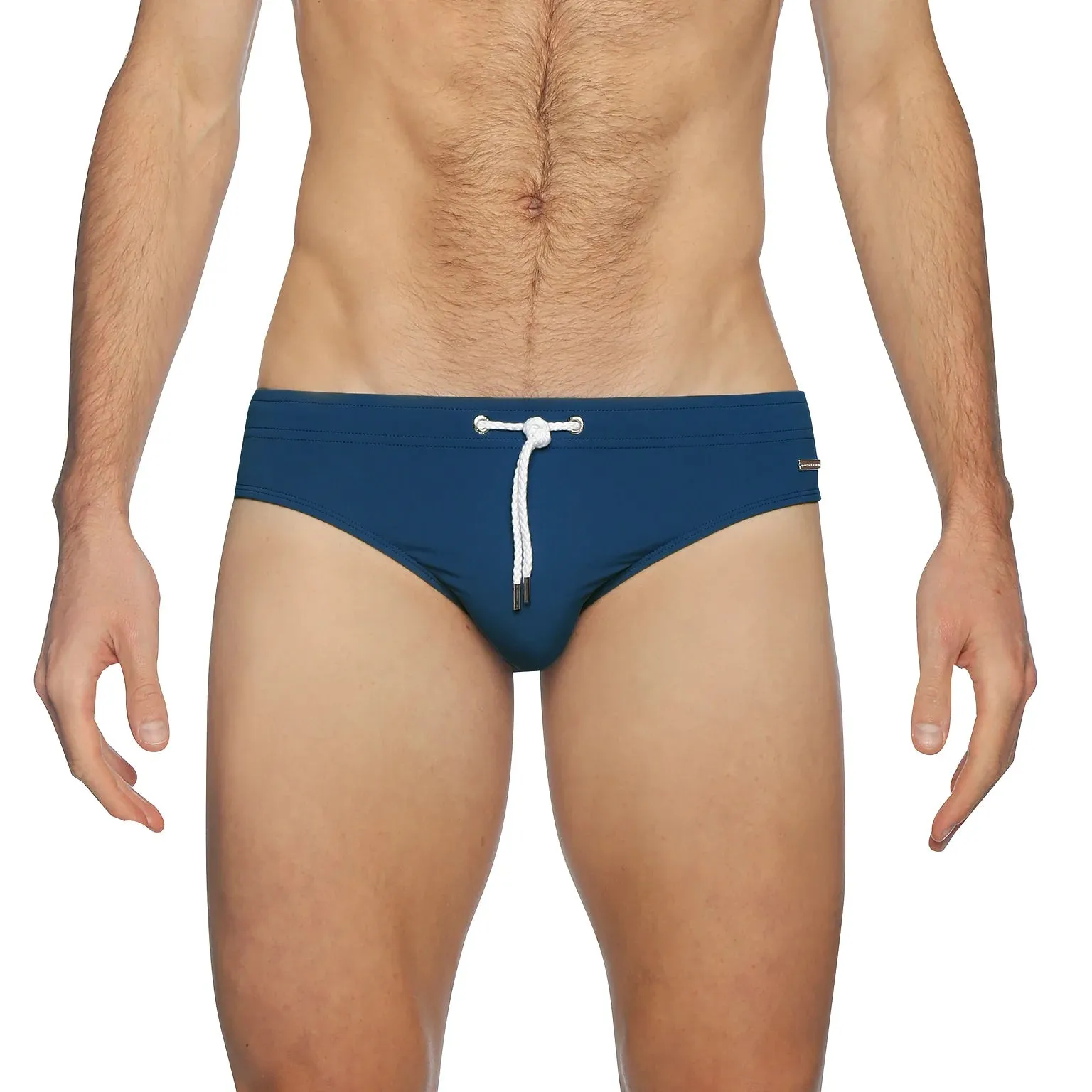 Seaport Blue Solid Meridian Bikini