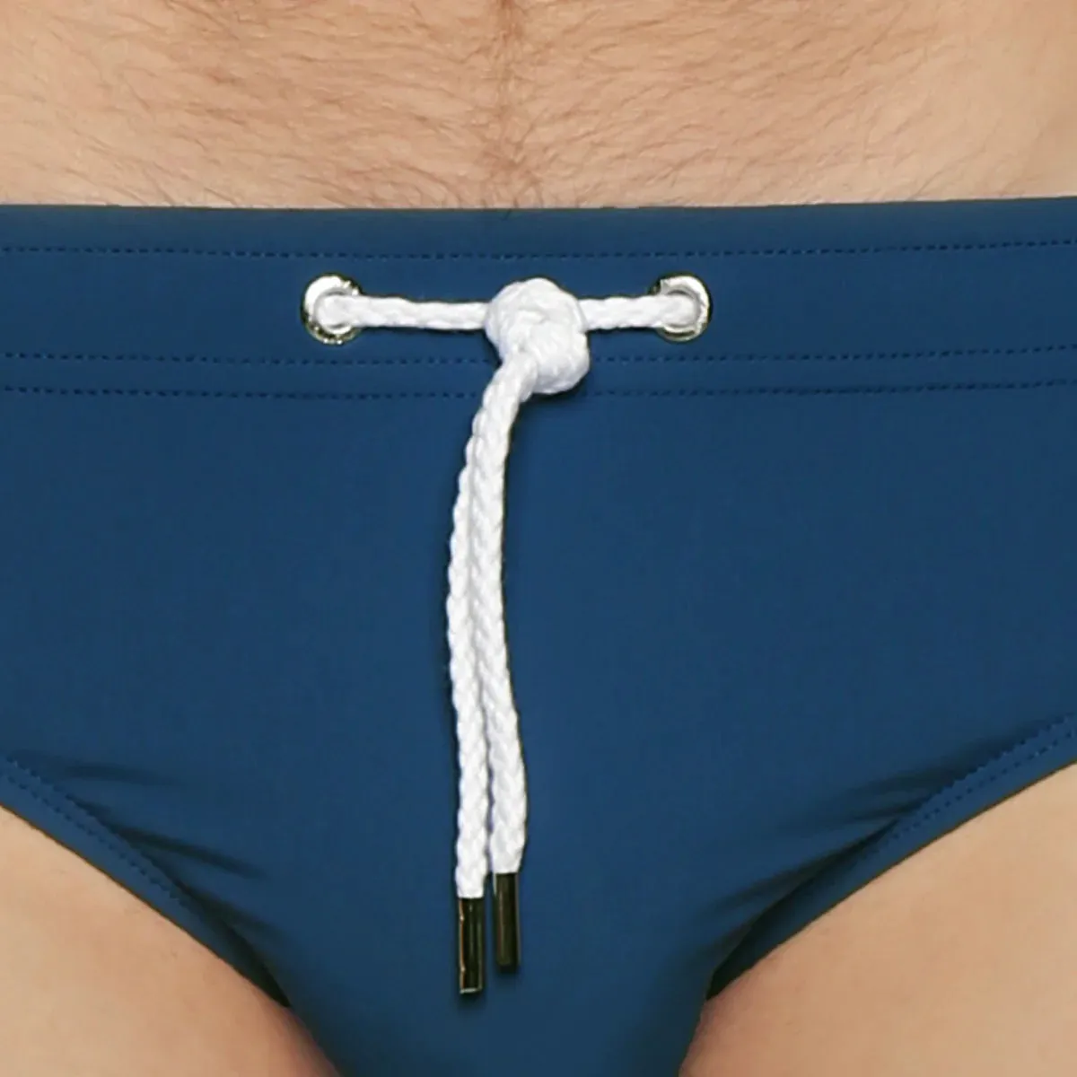 Seaport Blue Solid Meridian Bikini
