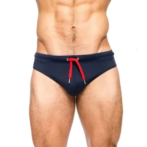 sexy man's Brand swimming push-up pad swim trunks  low waist swimming gay briefs swimwear boxers patchwork color hot sell Summer