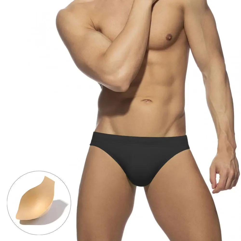 Solid Swim Briefs