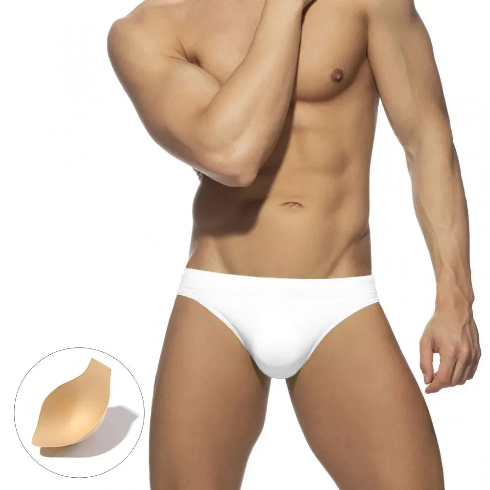 Solid Swim Briefs