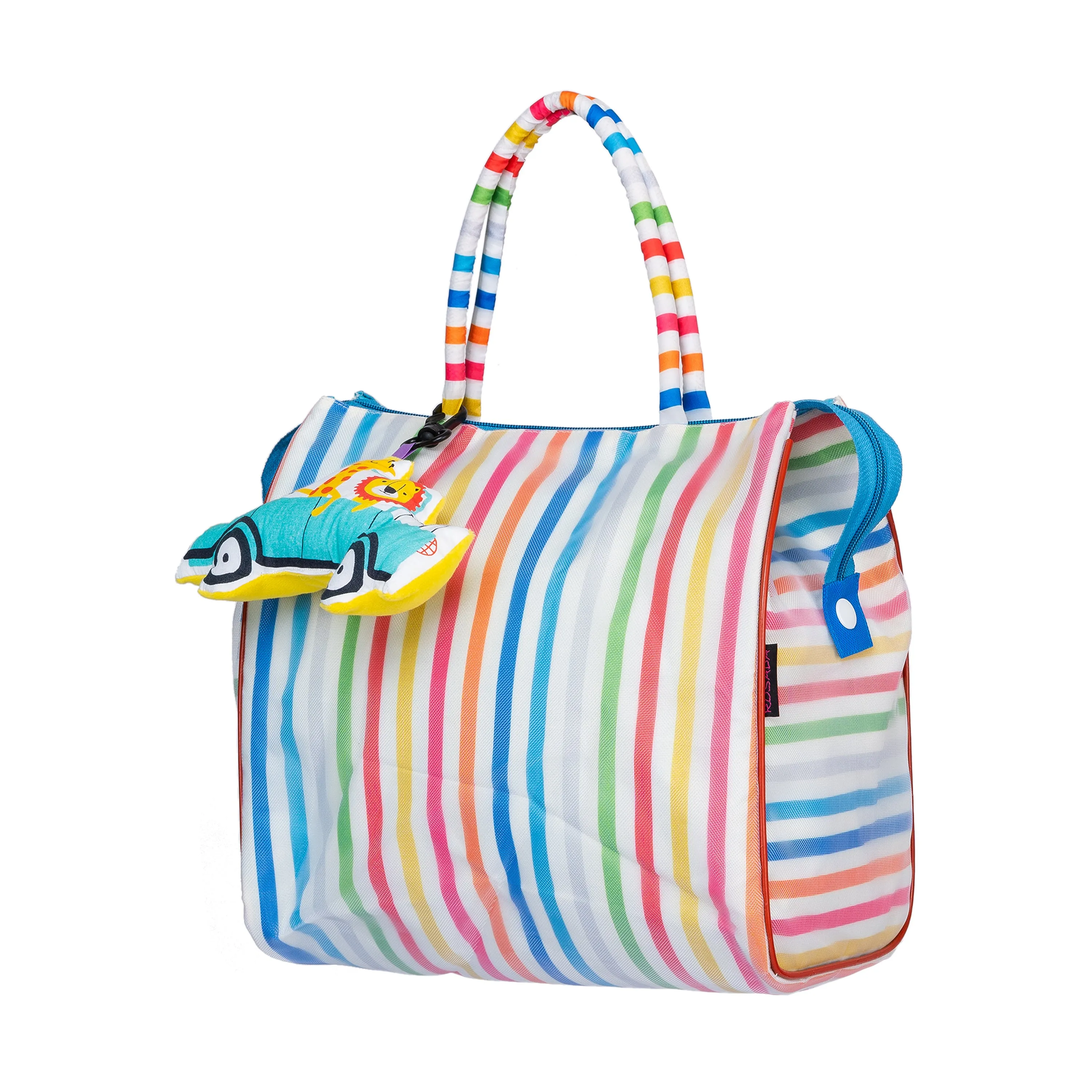 Stripes Car Tote Bag