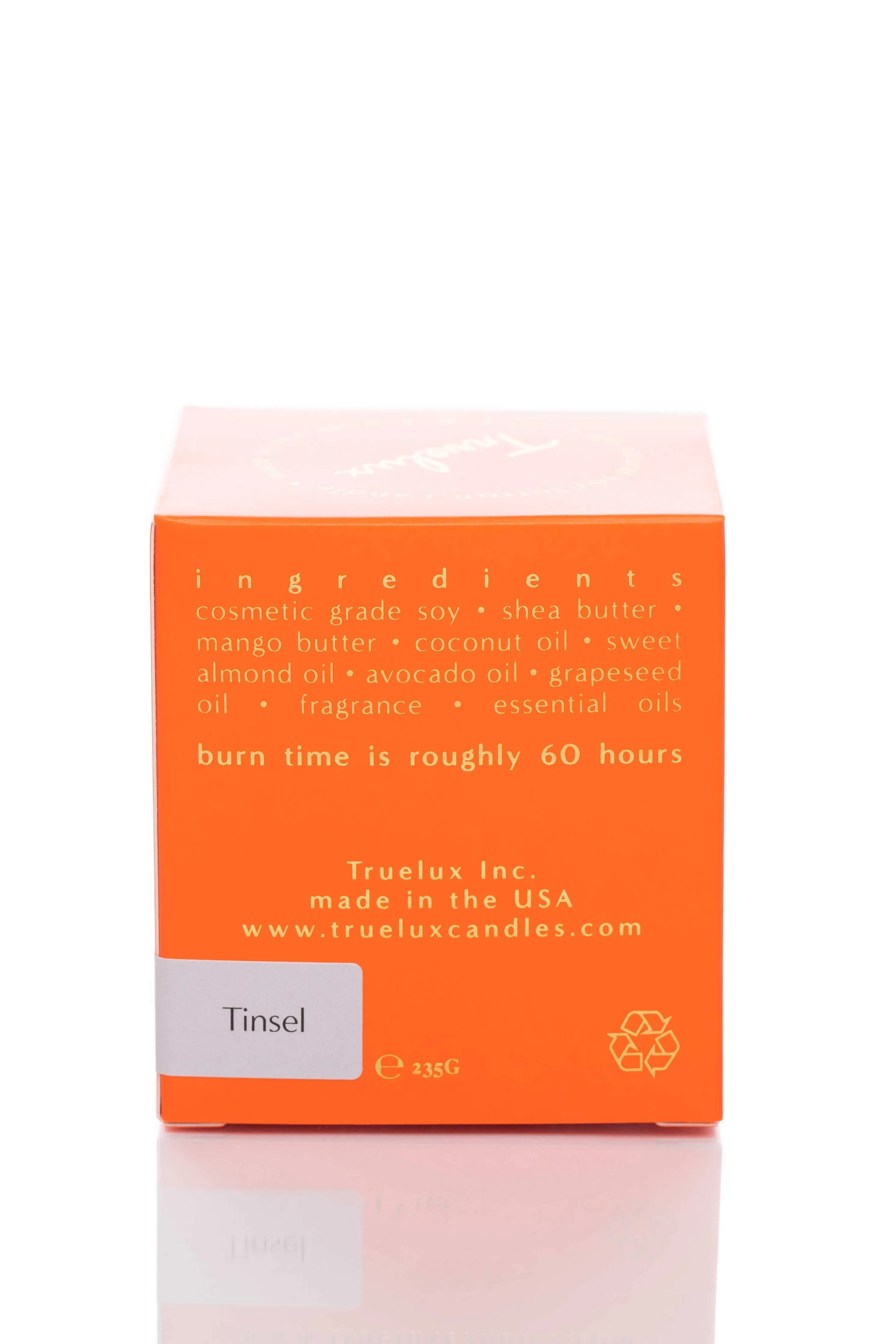 Tinsel Lotion Candle